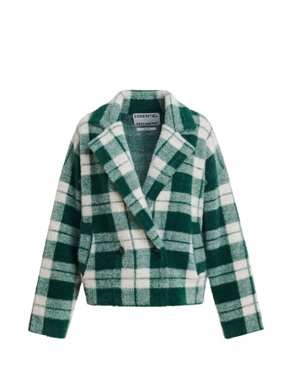 Essentiel Antwerp Cardigan doppiopetto - Verde