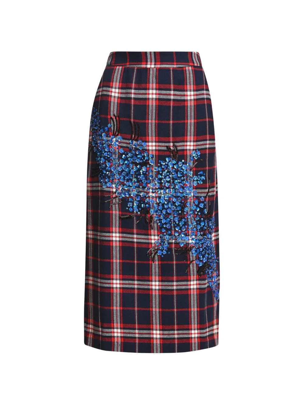 Essentiel Antwerp Gonna midi con paillettes - Blu