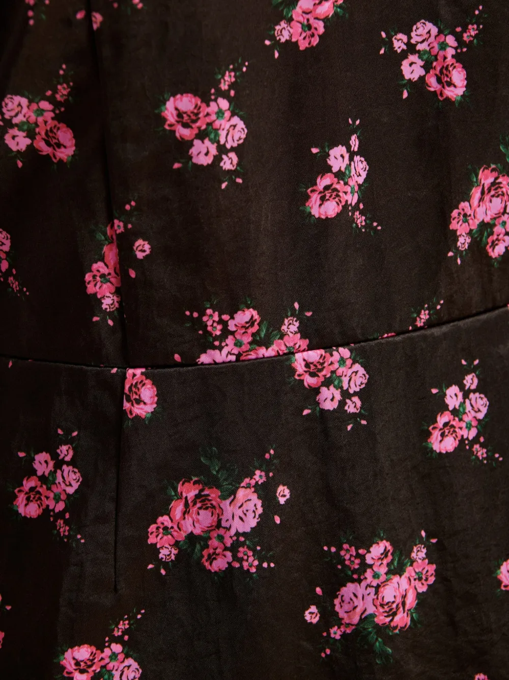 Essentiel Antwerp Kaila mini-jurk met bloemenprint Zwart