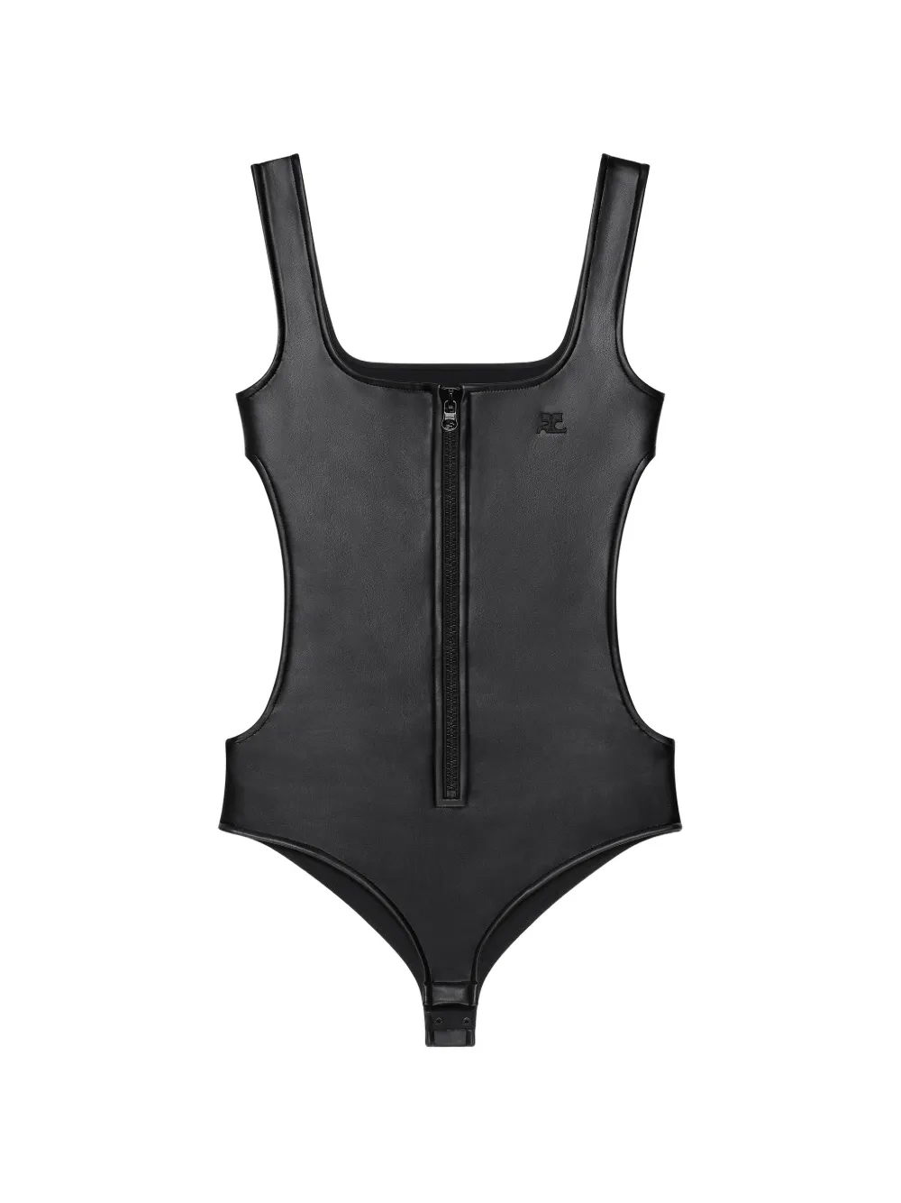 Courrèges Body con dettaglio cut-out - Nero