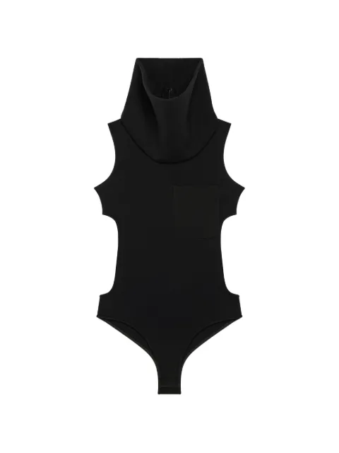 Courrèges high-neck cut-out bodysuit
