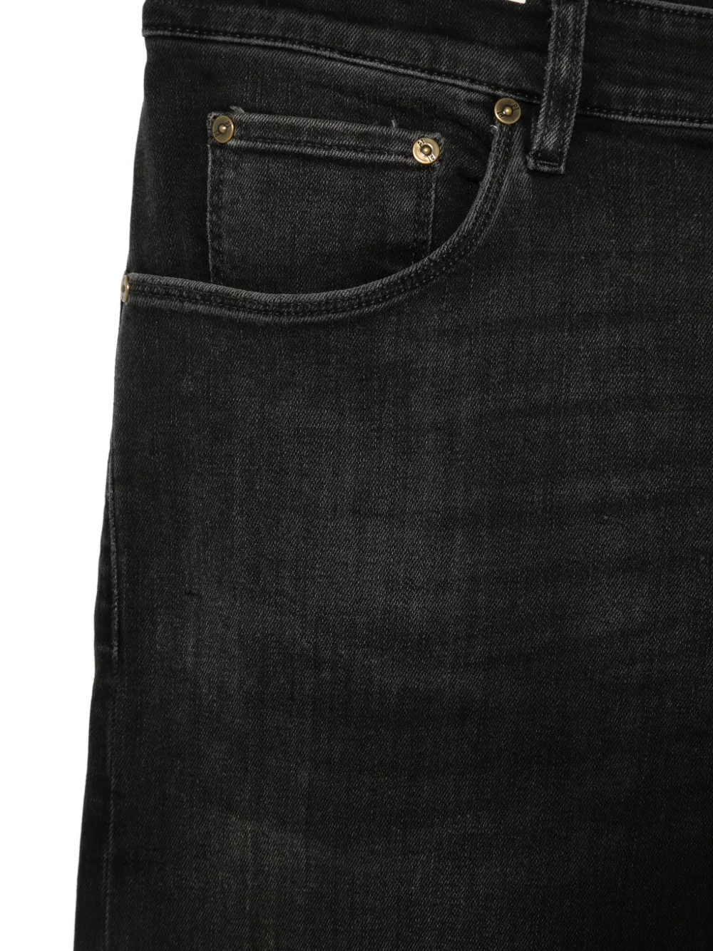 PT Torino Jeans met vervaagd effect Zwart