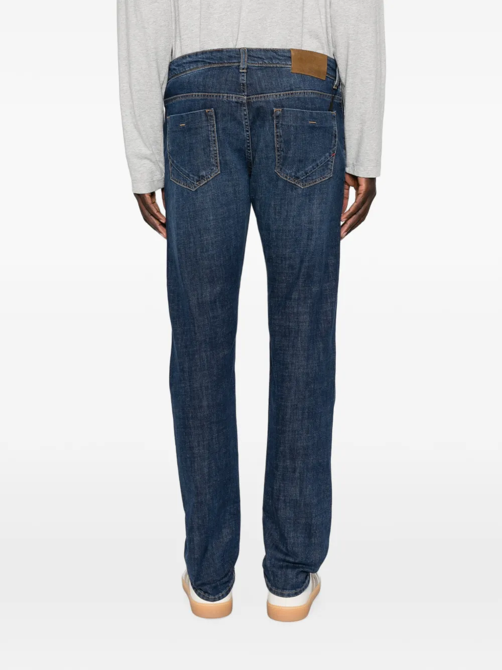 Incotex Straight jeans Blauw