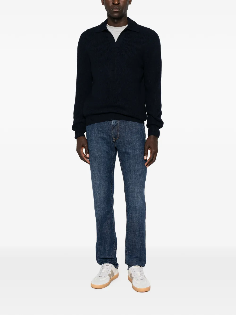 Incotex Straight jeans Blauw