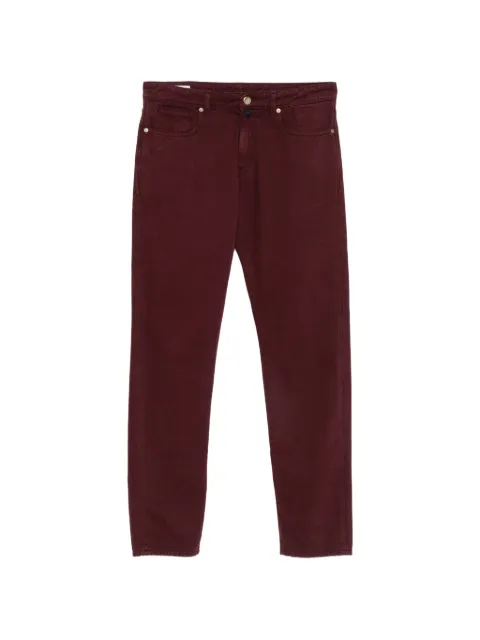 Incotex pantalones rectos con pinzas