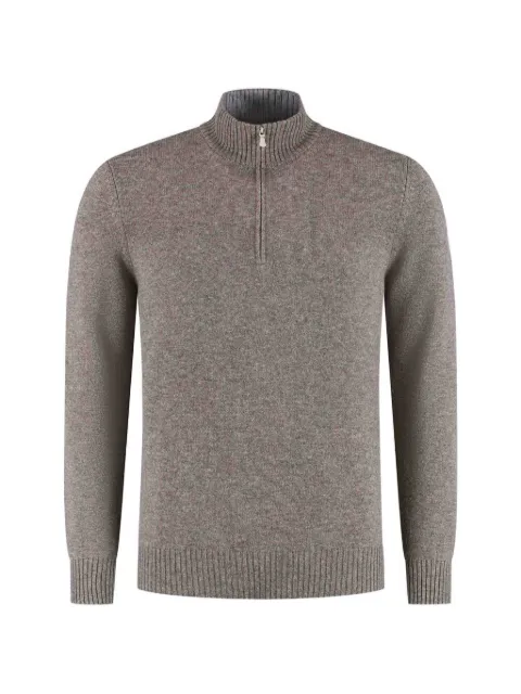 Gran Sasso half-zip sweater