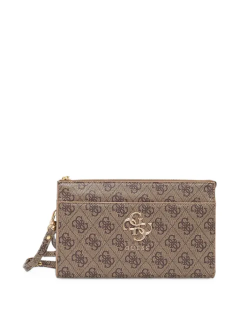 GUESS USA logo-monogram phone shoulder bag