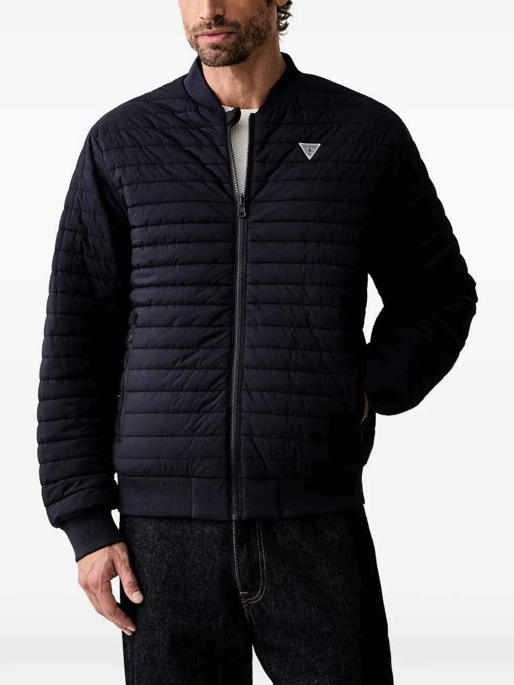 GUESS USA Omkeerbaar bomberjack Blauw