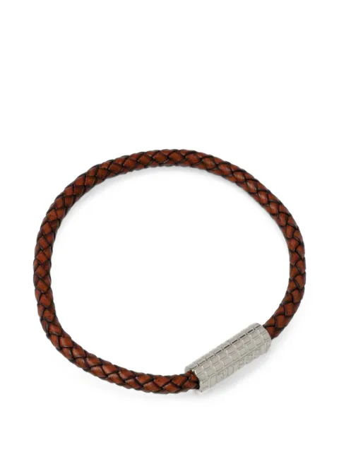 GUESS USA Acapulco braided-leather bracelet