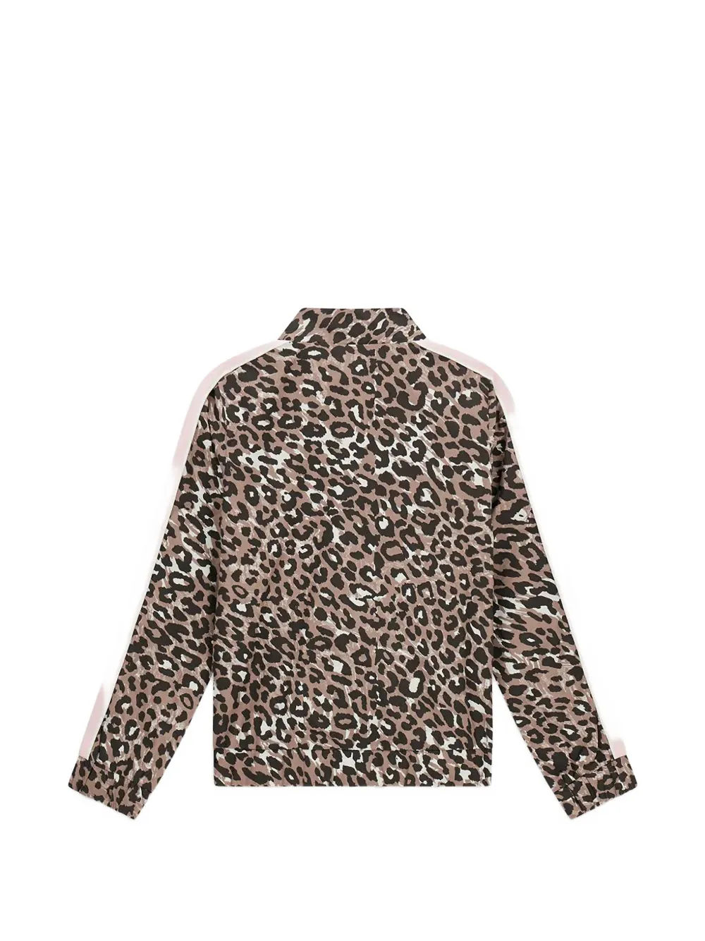 guess kids leopard-print zip-up sweater Bruin