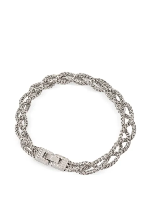 GUESS USA braided chain bracelet