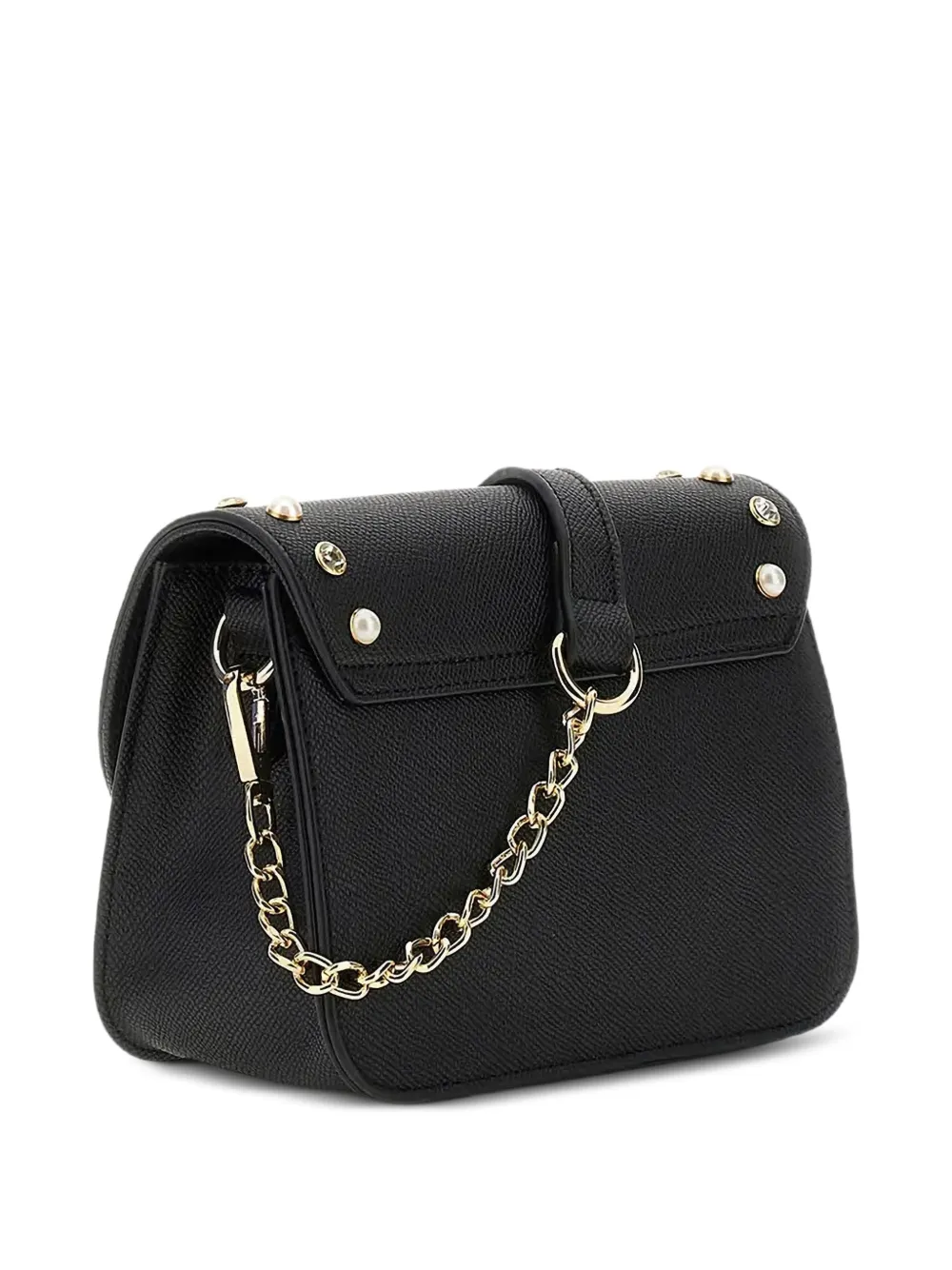 guess kids embellished logo-plaque shoulder bag - Nero
