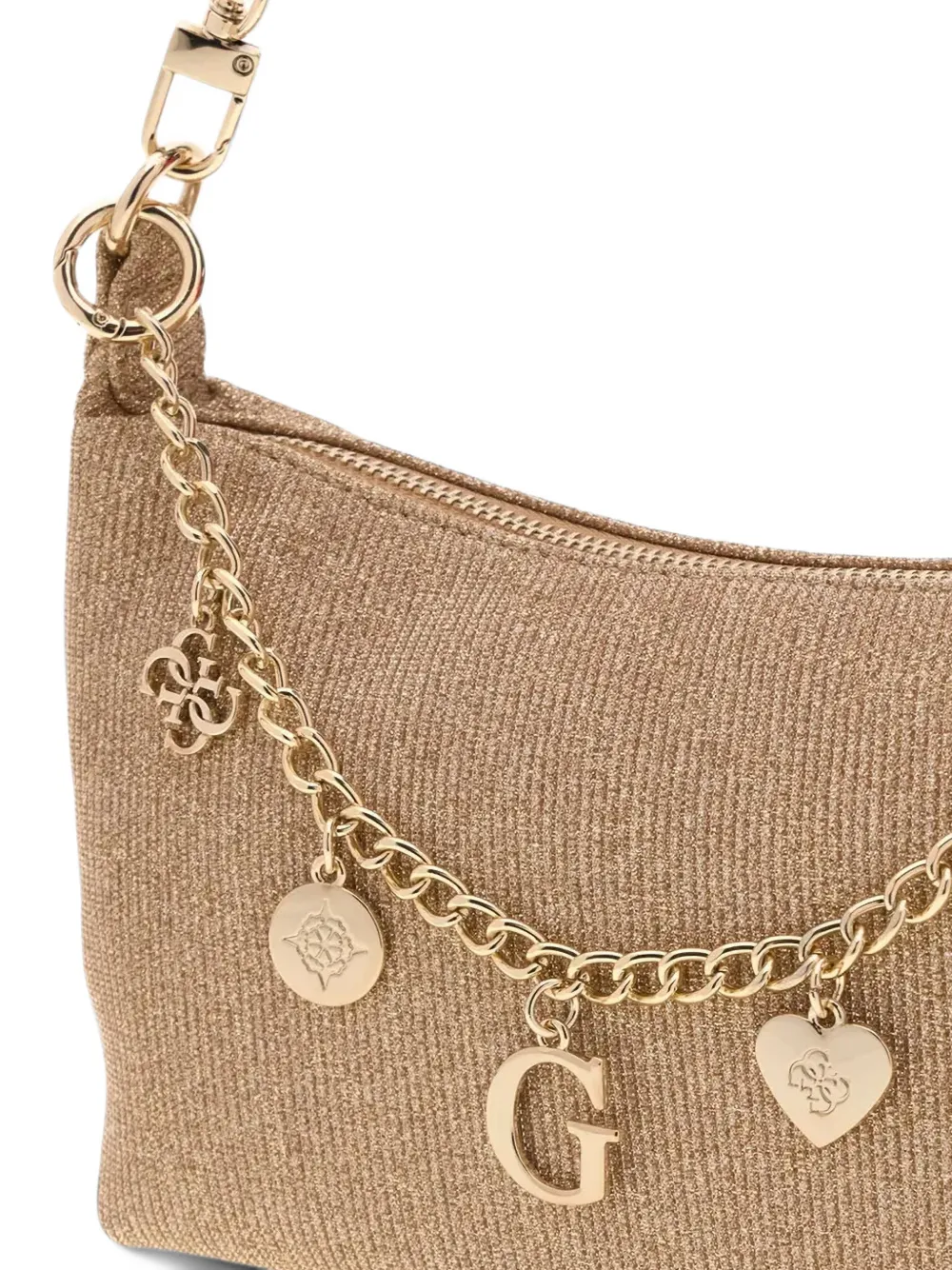 guess kids charm-embellished mini bag Goud