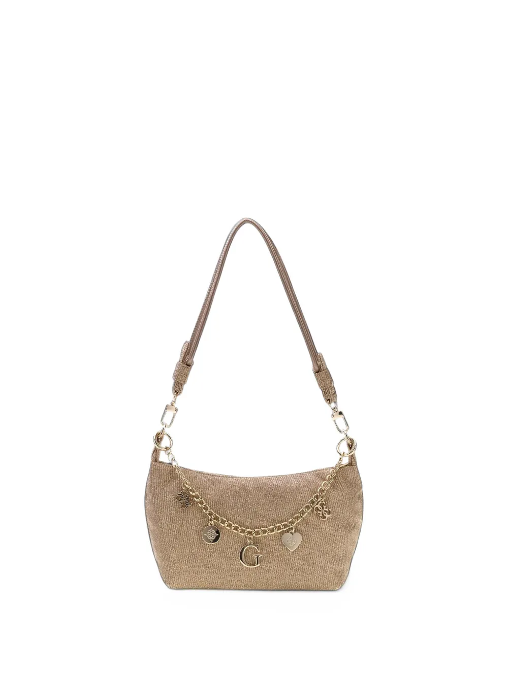 guess kids charm-embellished mini bag - Oro
