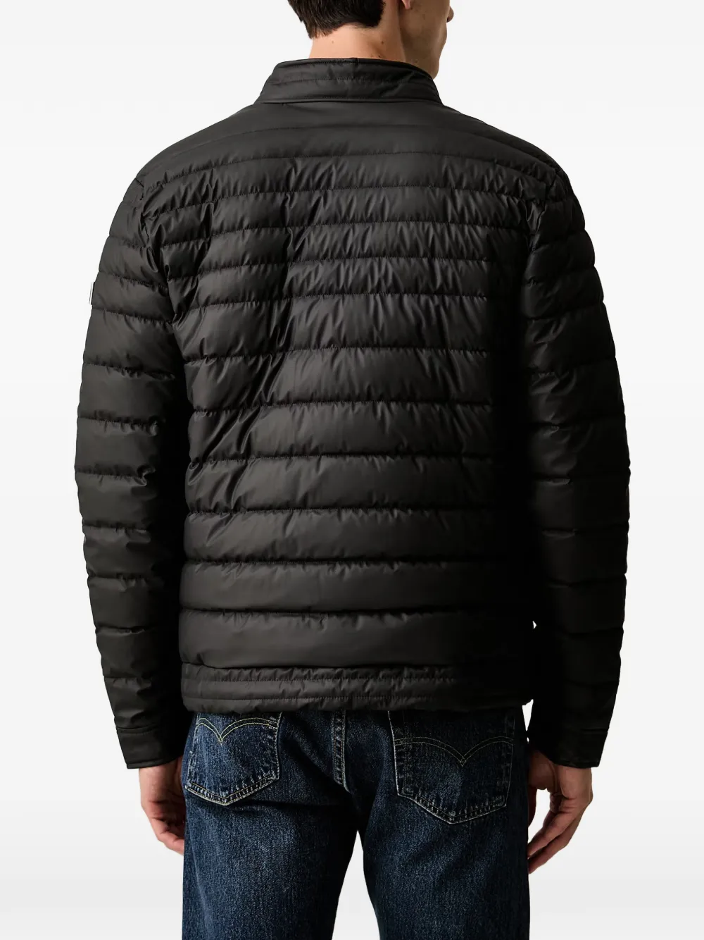 GUESS USA Gewatteerd jack Zwart