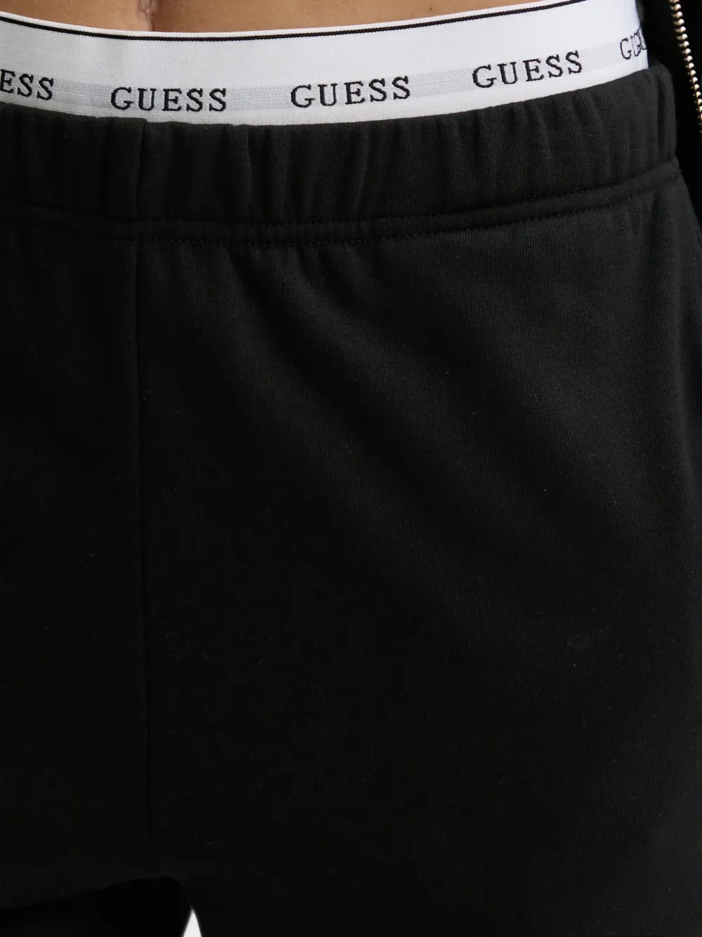 GUESS USA Trainingsbroek met logoband Zwart