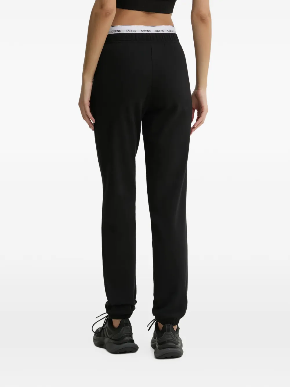 GUESS USA Trainingsbroek met logoband Zwart