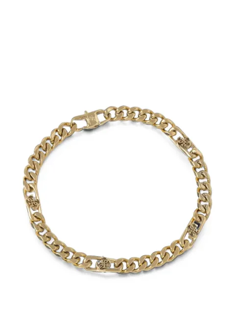 GUESS USA logo-plaque curb-chain bracelet