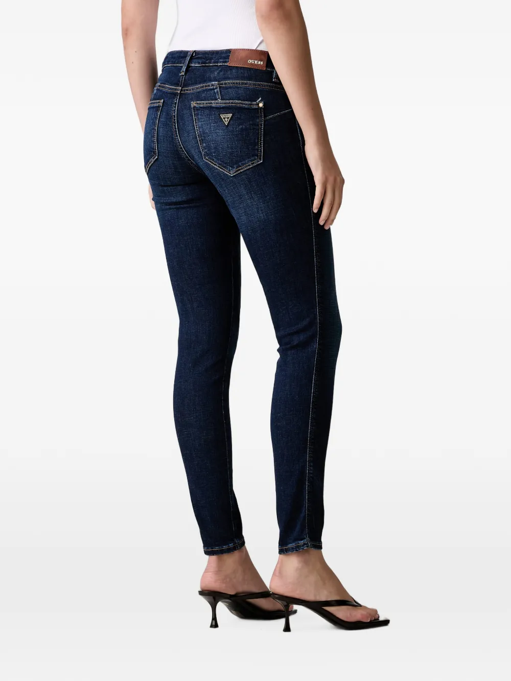 GUESS USA Curve X skinny jeans Blauw
