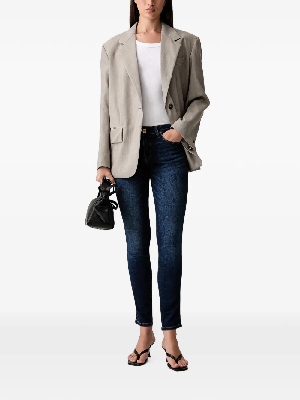 GUESS USA Curve X skinny jeans Blauw