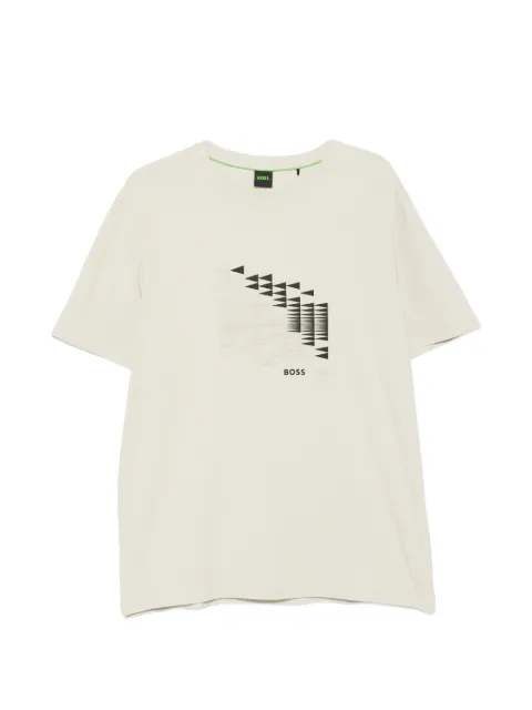 BOSS camiseta con estampado gráfico