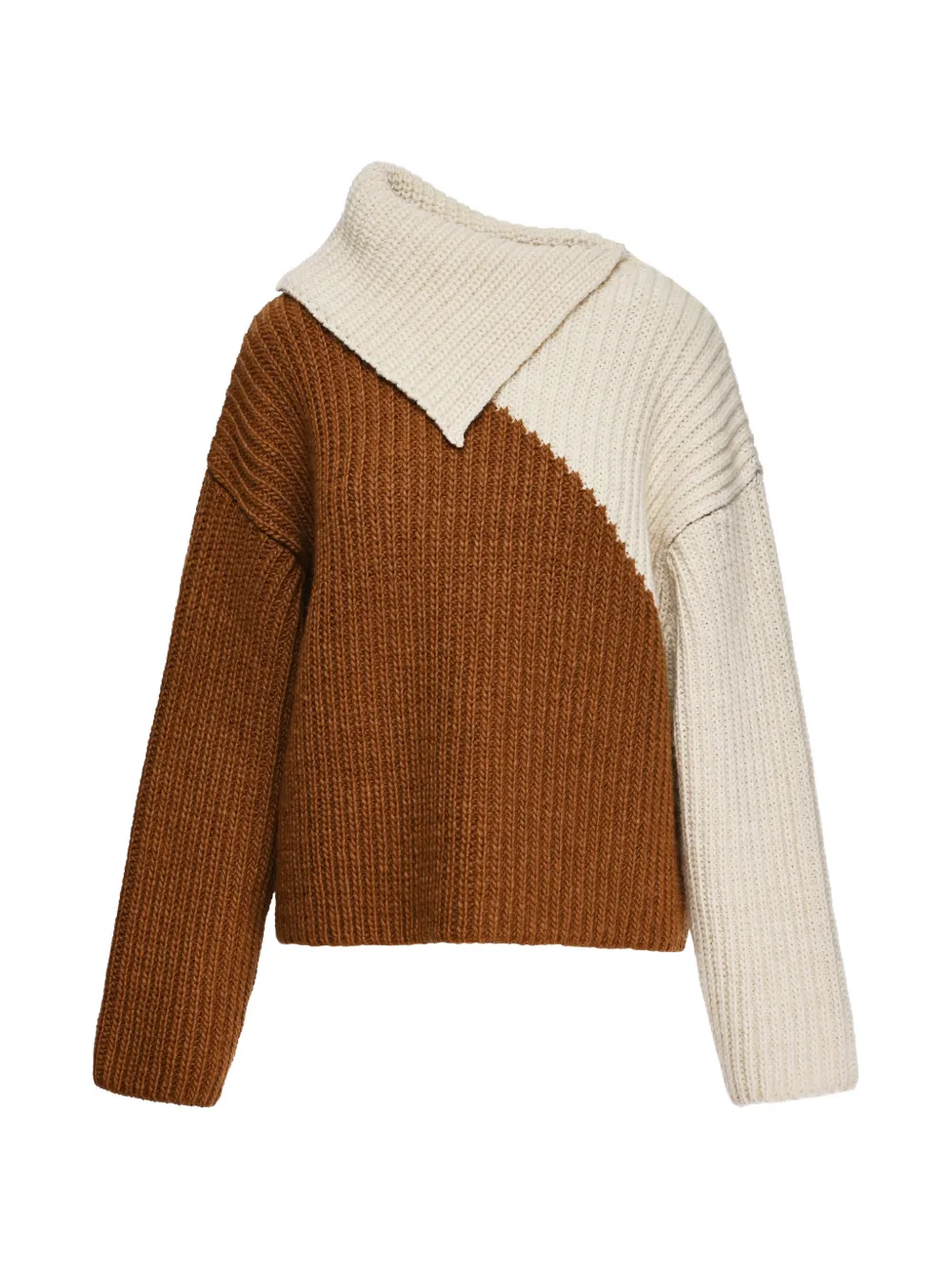 Essentiel Antwerp Kolorama oversized-collar sweater