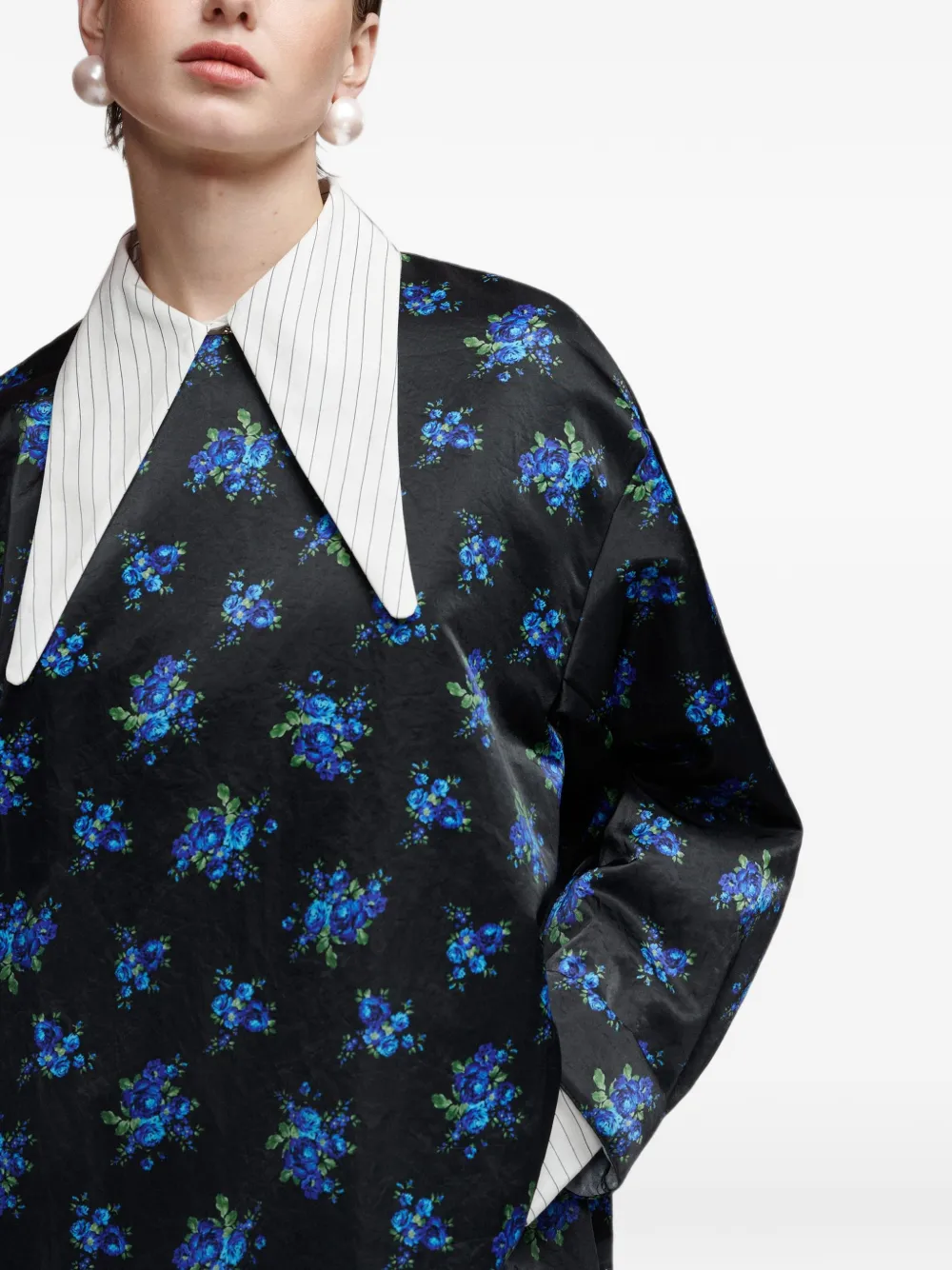 Essentiel Antwerp Kambridge mini-jurk Zwart