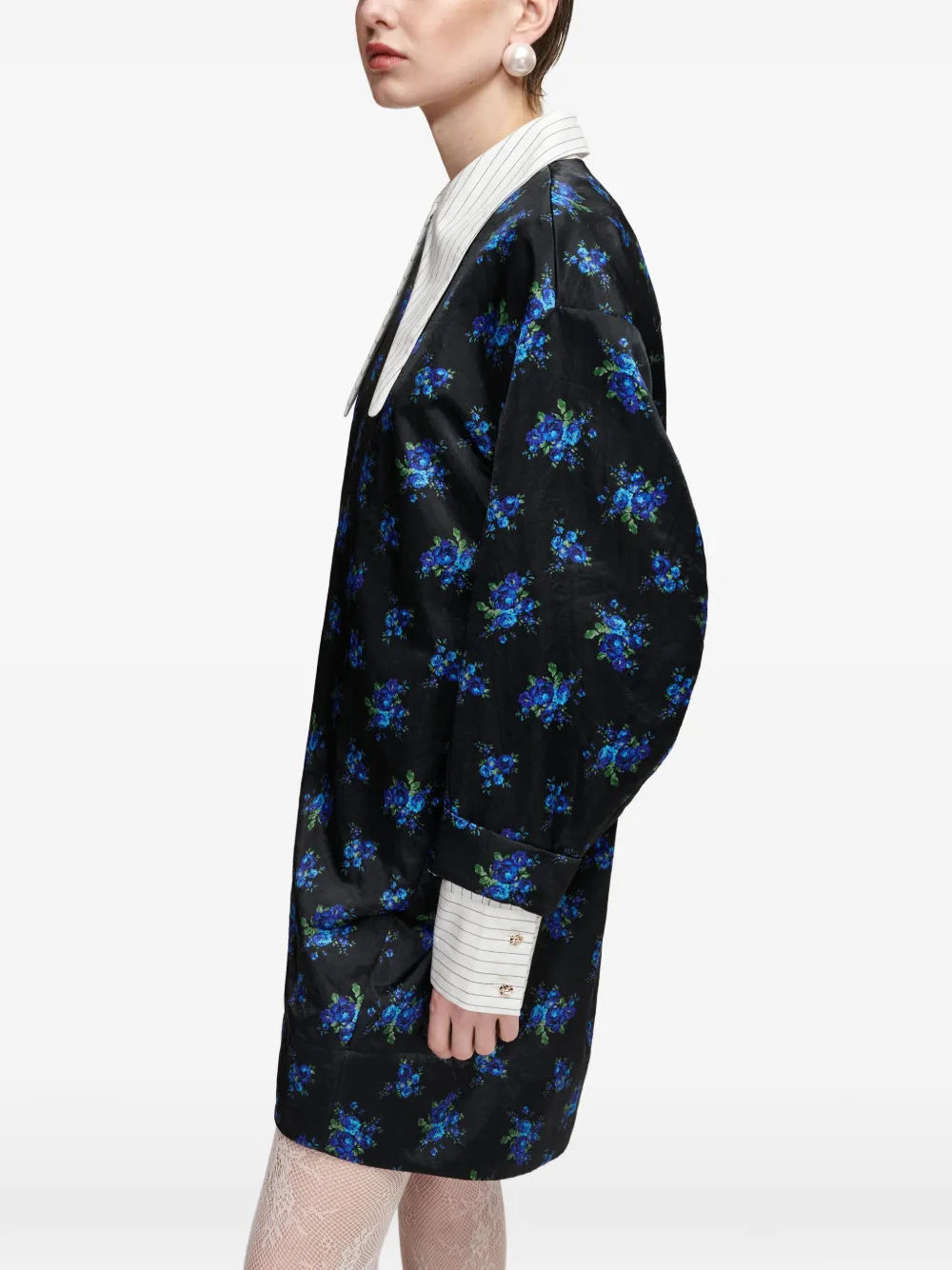 Essentiel Antwerp Kambridge mini-jurk Zwart