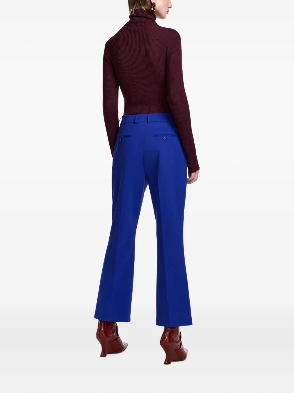 Essentiel Antwerp Kosmo flared broek Blauw