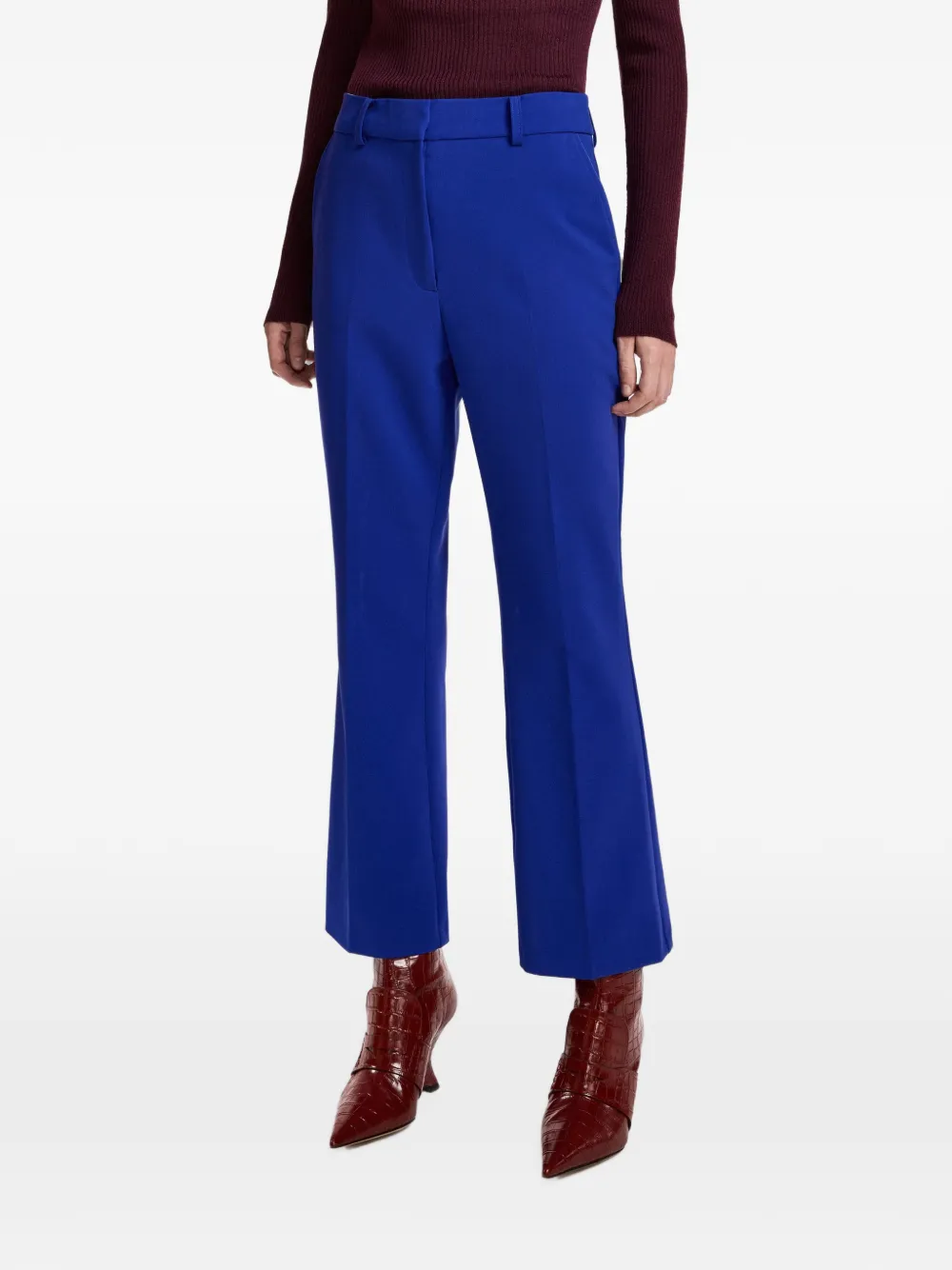Essentiel Antwerp Kosmo flared broek Blauw