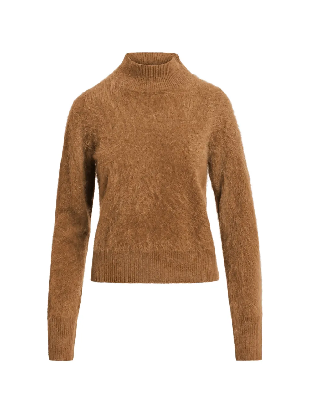 Essentiel Antwerp Maglione Karacas a coste - Marrone