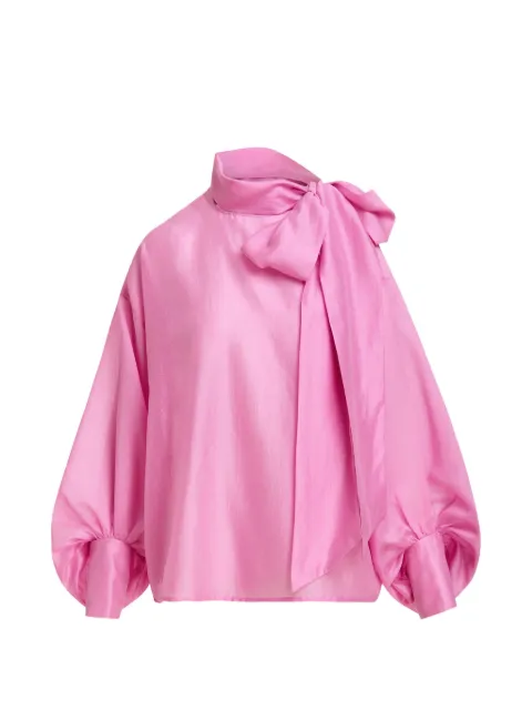 Essentiel Antwerp camisa Karismatic con moño en el cuello