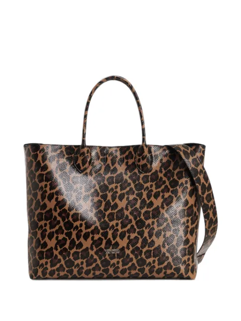 Essentiel Antwerp bolsa de hombro Konstantin con estampado de leopardo