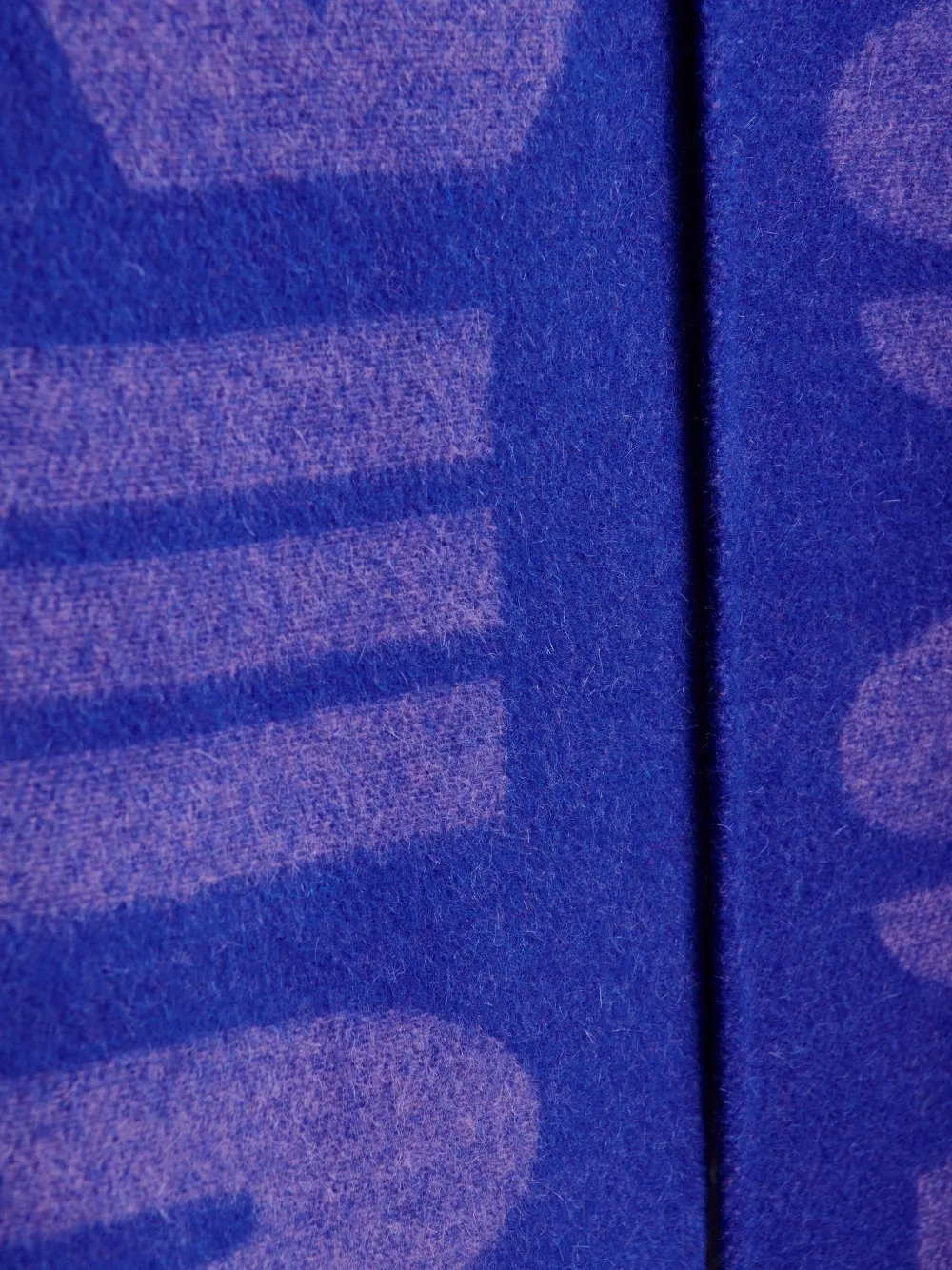 Essentiel Antwerp Sjaal met logo jacquard Blauw