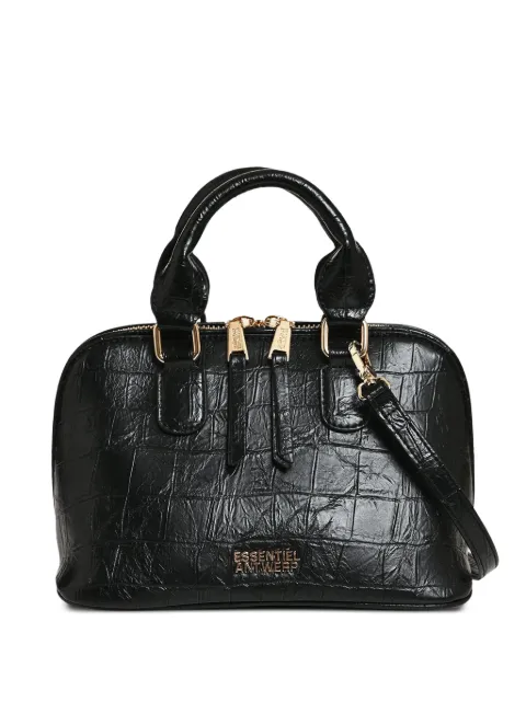 Essentiel Antwerp tote con efecto de piel de cocodrilo y cierre