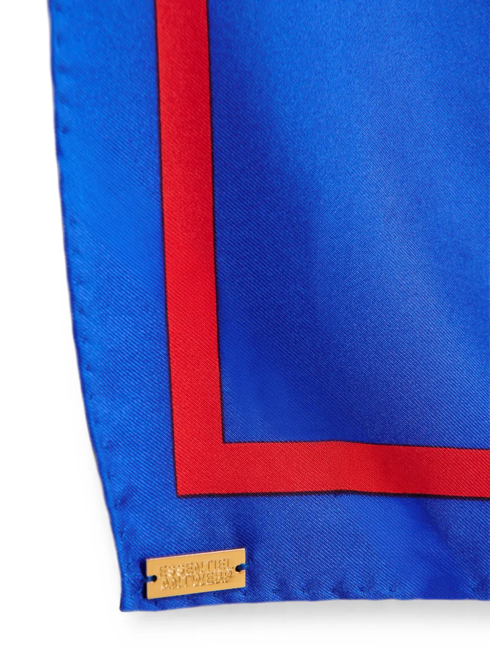 Essentiel Antwerp Klassik sjaal met kettingprint Blauw