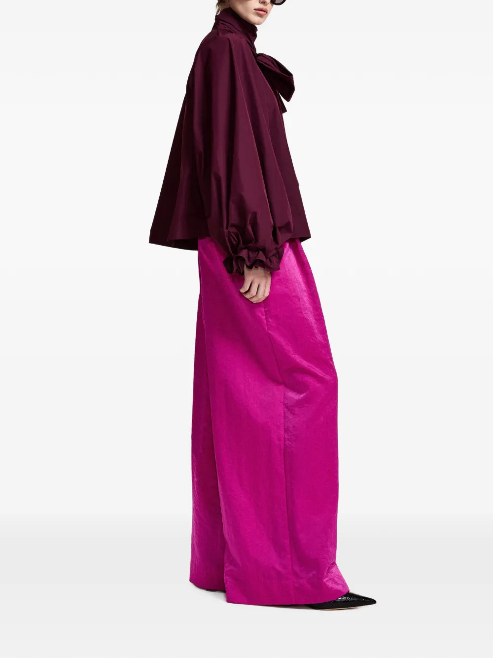 Essentiel Antwerp Palazzo plooibroek Roze