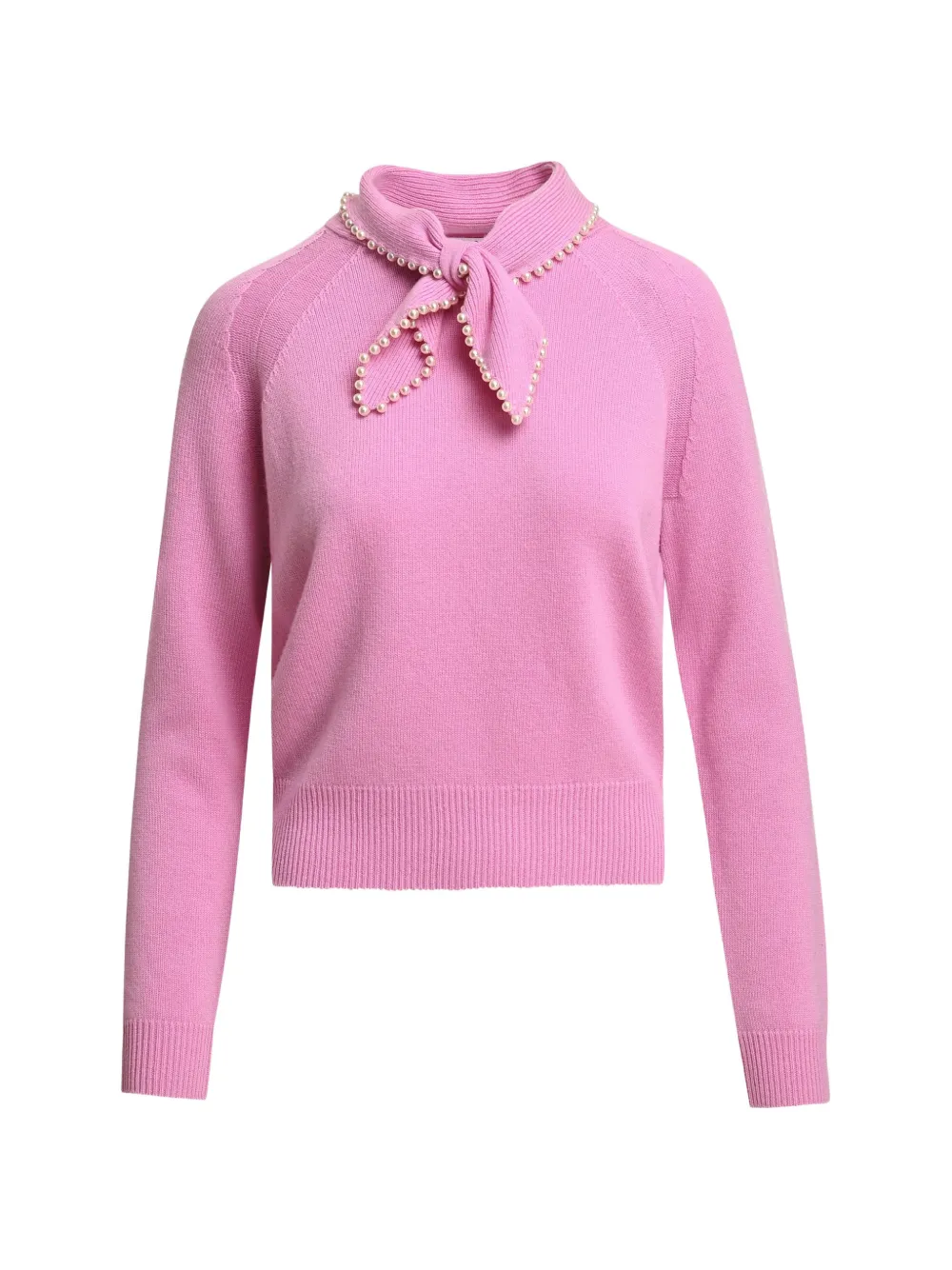 Essentiel Antwerp Maglione Kasa con perle sintetiche - Rosa