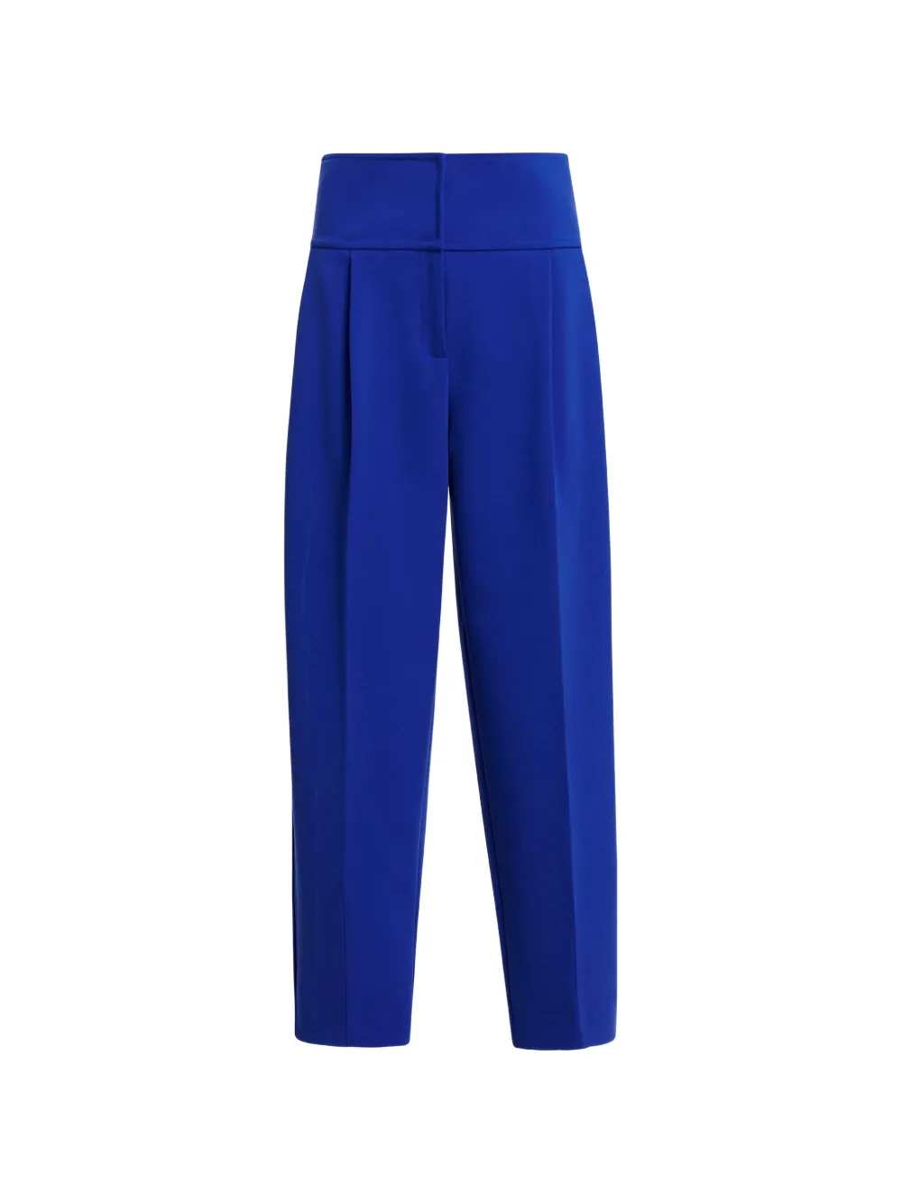 Essentiel Antwerp pleated tapered trousers Blauw