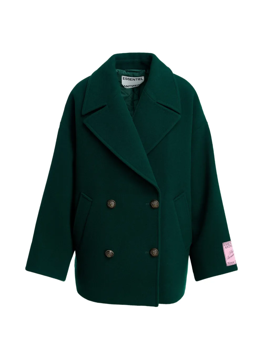 Essentiel Antwerp double-breasted wool jacket