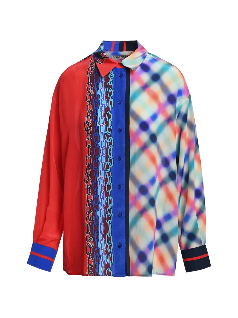 Essentiel Antwerp Camicia oversize King - Rosso