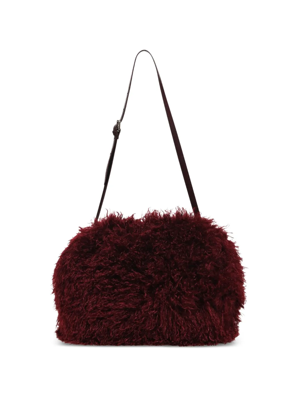 Essentiel Antwerp Katerinfaux-fur shoulder bag