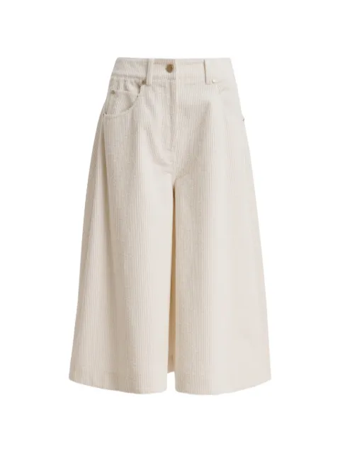 Essentiel Antwerp corduroy flared shorts