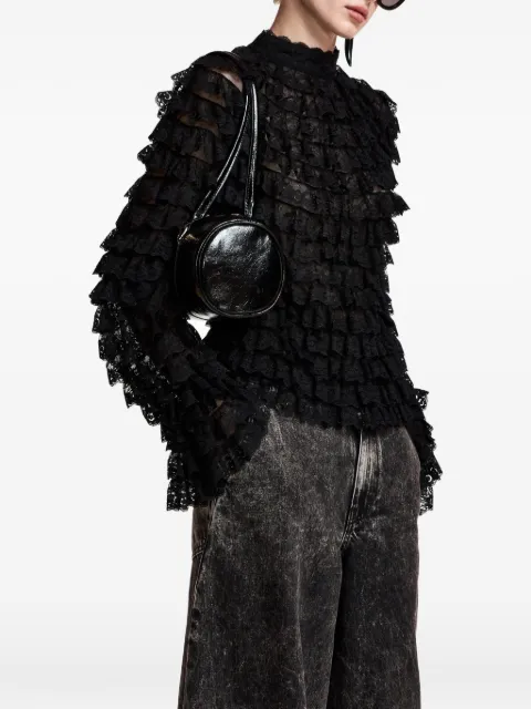 Essentiel Antwerp Kashvi ruffled lace blouse