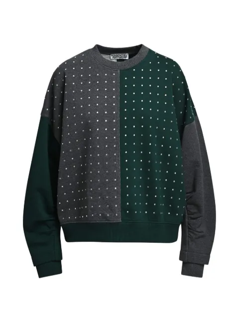 Essentiel Antwerp Koldi rhinestone-embellished sweatshirt