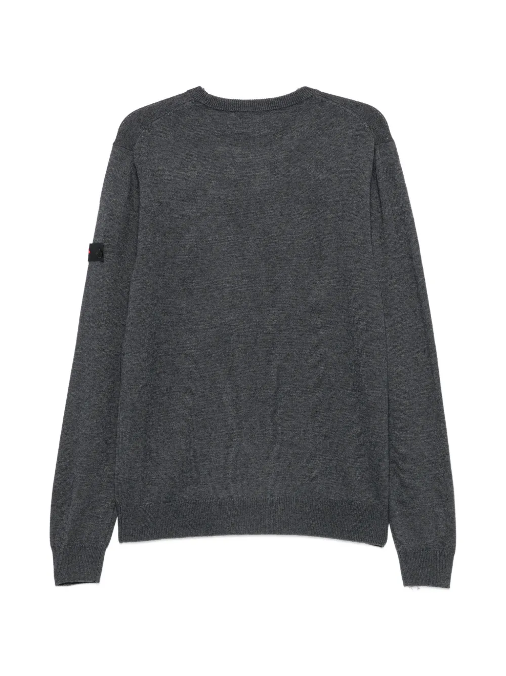 Peuterey Sweater met logopatch Grijs