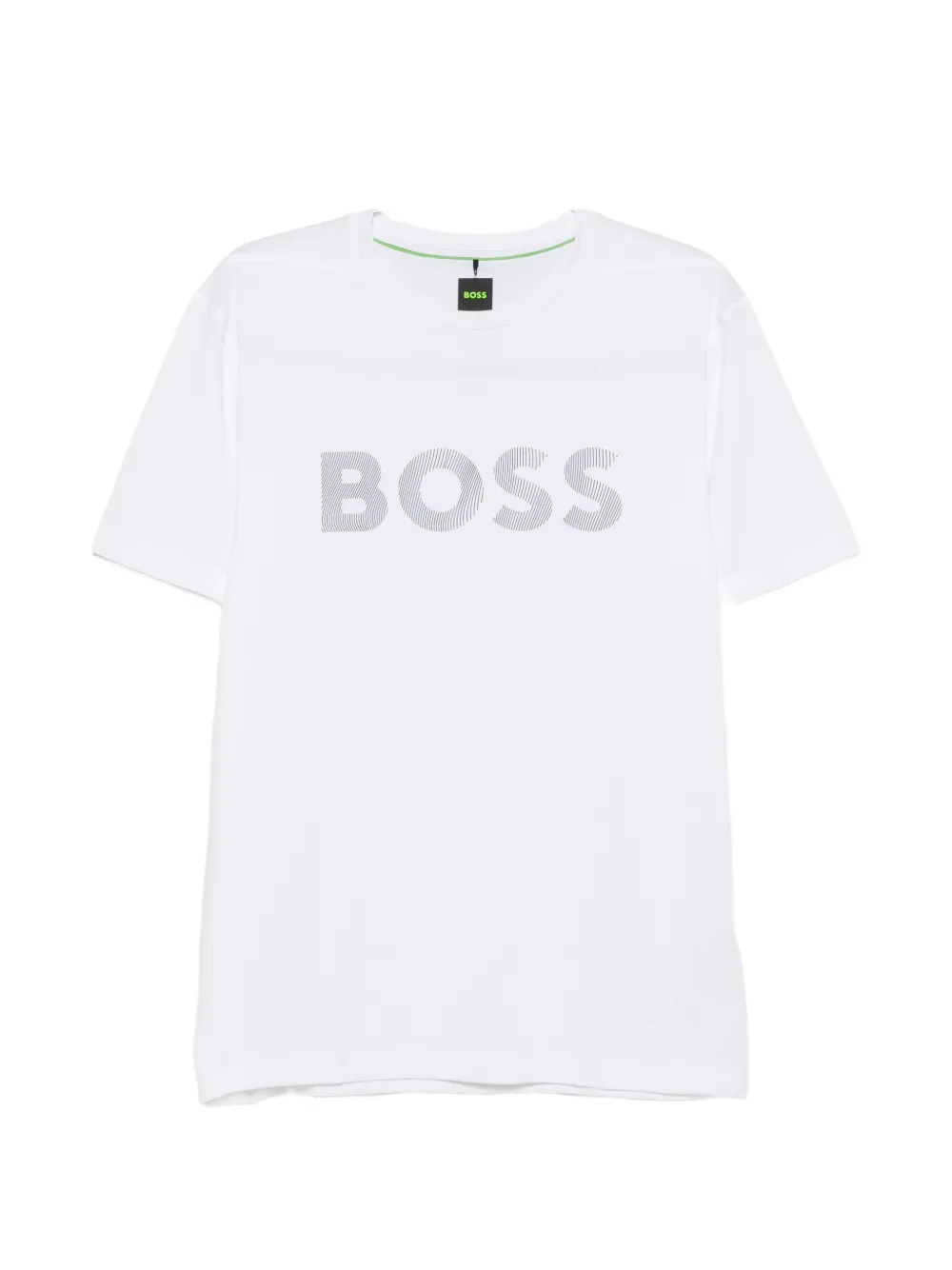 BOSS logo-print T-shirt - Weiß