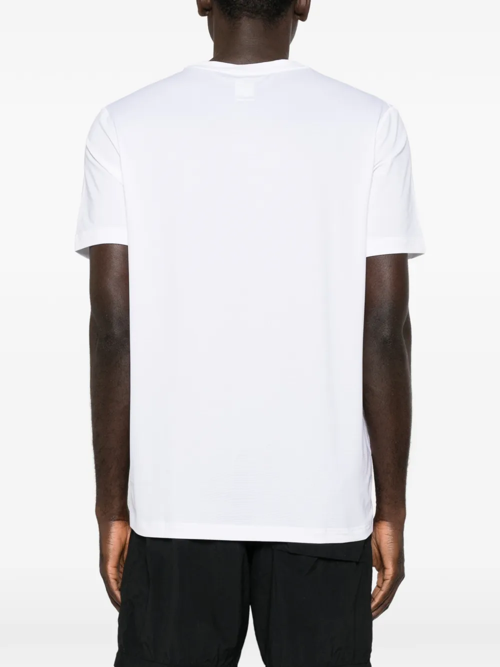 BOSS T-shirt met logoprint Wit