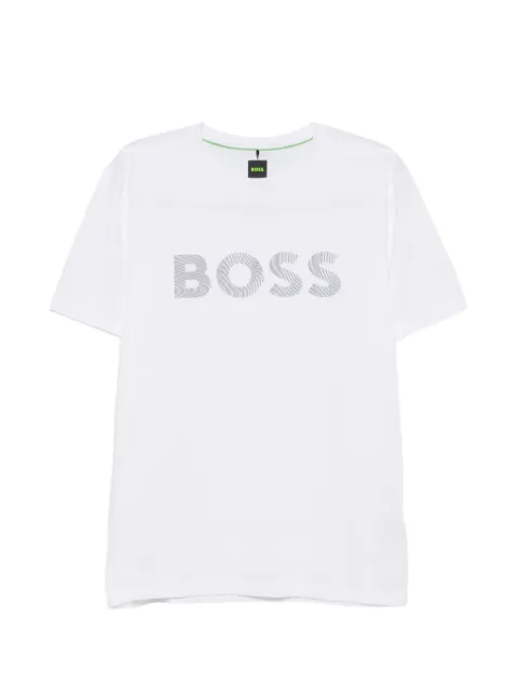 BOSS logo-print T-shirt