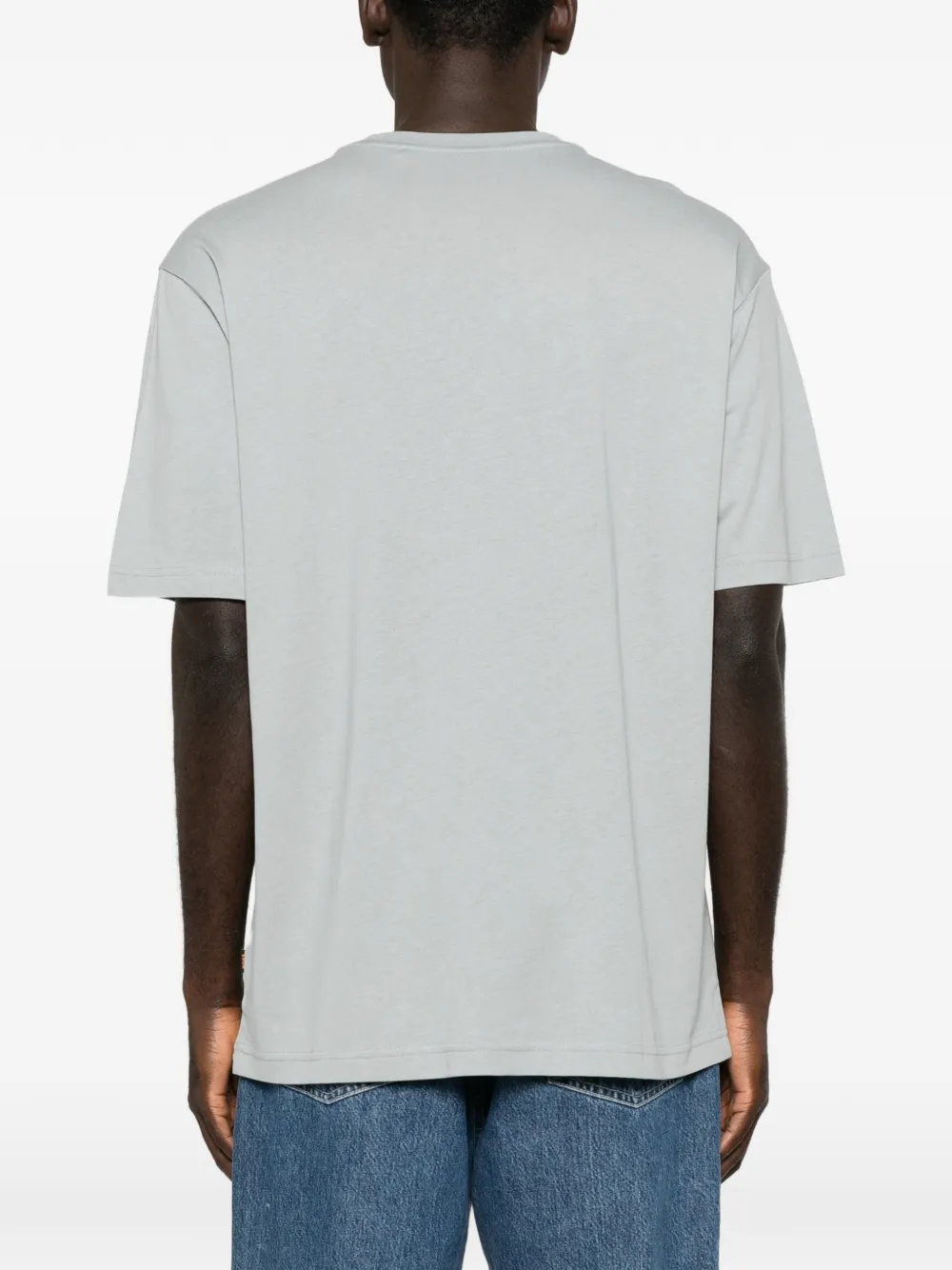 BOSS T-shirt met grafische print Grijs